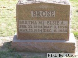 Elsie A Brose