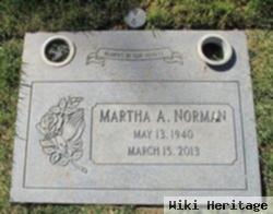 Martha A Norman