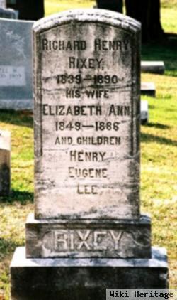 Elizabeth Ann Rixey