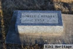 Lowell L Hinders