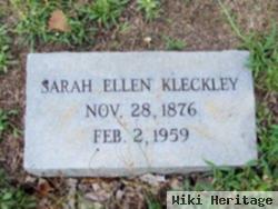 Sarah Ellen Kleckley