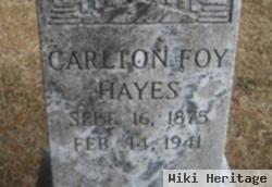 Carlton Foy Hayes