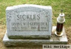 Gertrude K Sickles