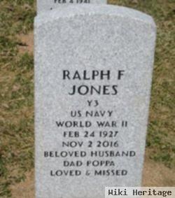 Ralph F Jones