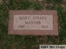 Mary Belle O'hare Mayabb
