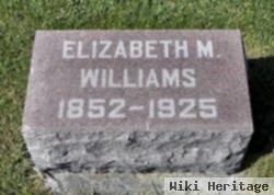 Elizabeth M Williams