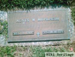 Agnes W. Muhlheim