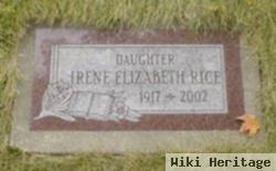 Irene Elizabeth Rice