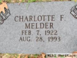 Charlotte F. Melder