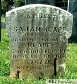 Sarah Klapp