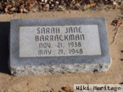 Sarah Jane Barrackman