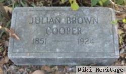 Julian Brown Cooper