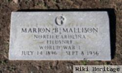 Marion Butler Mallison