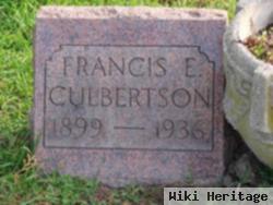 Francis E. Culbertson