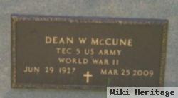 Dean W. Mccune