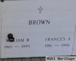 Frances A Brown