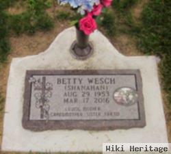 Elizabeth "betty" Shanahan Wesch