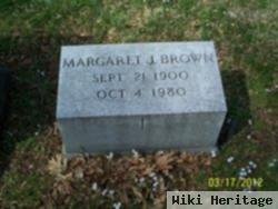 Margaret J Brown