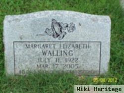 Margaret Elizabeth Walling