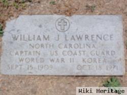 Capt William J. "red" Lawrence