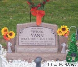 Vivian Geraldine Jones Vann