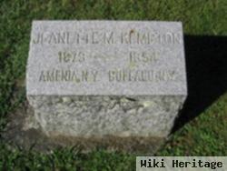 Jeanette M. Kempton