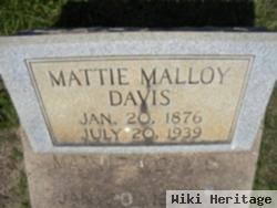 Mattie Malloy Davis