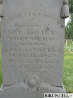 Henrietta Editha Shepherd