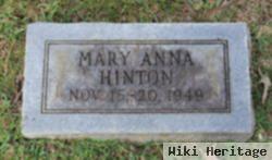 Mary Anna Hinton