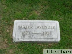 Nathaniel Baxter Lavender