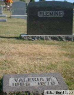 Valeria Matilda "tillie" Baldozier Fleming