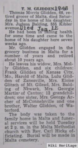 Thomas M. Glidden