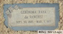 Geronima Raya Sanchez