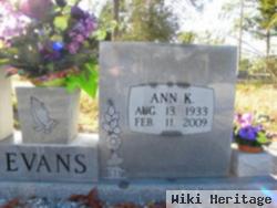 Ann Kimbrel Evans