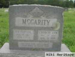 Georgia Ann Mcgarity