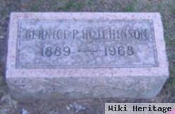 Bernice P Hutchinson