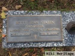 Betty Jean Staten Sandefer