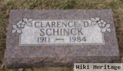 Clarence Dewey Schinck