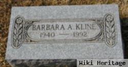 Barbara A Kline