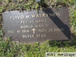 Pvt Toivo M. Wayrynen