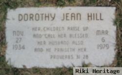 Dorothy Jean Hill