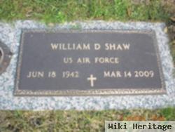 William D "bill" Shaw