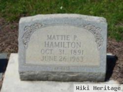 Mattie P Hamilton