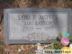 Lou B Moses