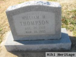 William M Thompson