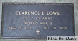 Clarence E. "pops" Lowe