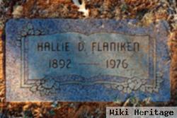 Hallie D Flaniken