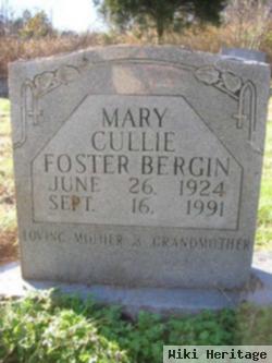 Mary Cullie Foster Bergin