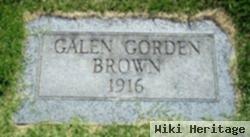 Galen Gorden Brown