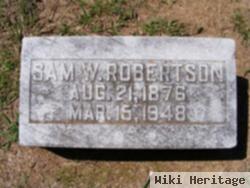 Sam W. Robertson